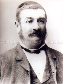 Photograph (Item), B/W Head & Shoulders Portrait Of J. Tyson, Malmsbury ca2006