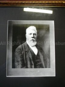 Photograph (Item), George Darbyshire Of Victoria Railways 1858, Malmsbury ca1858