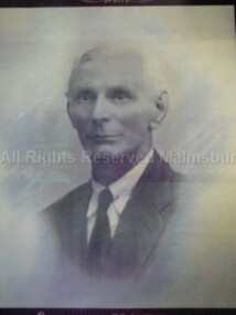 Photograph (Item), Mr W Walton Of Malmsbury Old Boys Association From Souvenir, Malmsbury ca1927