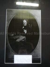 Photograph (Item), Thomas Higinbotham Of Victoria Railways, Malmsbury ca1860