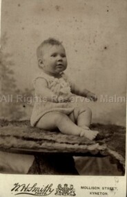Photograph (Item), Studio Portrait Of Meta Townsend C1888, Malmsbury c1888