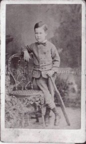 Photograph (Item), "Hooppell Child Portrait, Possibly John Arthur Born 1864", Malmsbury c1874
