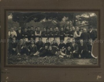 Photograph (Item), Malmsbury Football Team 1922 Premiers, Malmsbury 1922