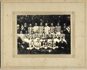 Photograph (Item), Malmsbury Football Club Premiers Team 1920, Malmsbury 1920