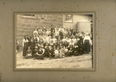 Photograph (Item), Women At Malmsbury School Jubliee Or Reunion 1924 Or 1927, Malmsbury c1924