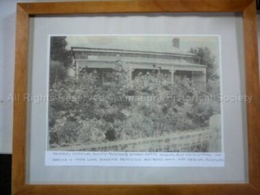 Photograph (Item), "George Keath's Melrose, Clowes St Malmsbury, Per Newspaper", Malmsbury
