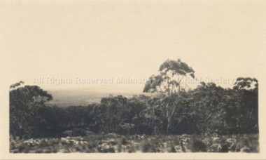 Photograph (Item), View From A Hill (Green Hill Or Spring Hill?) C1920, Malmsbury c1920