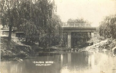 Postcard (Item), Postcard Coliban Bridge Malmsbury Kodak Postcard, Malmsbury c1920