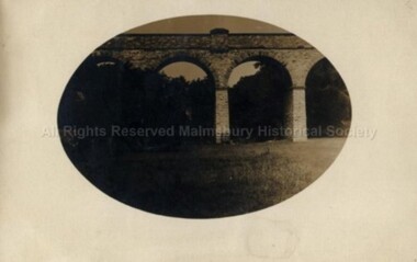 Postcard (Item), Postcard Of Railway Viaduct At Malmsbury C1910, Malmsbury c1910