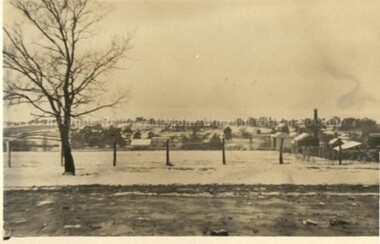 Postcard (Item), Postcard Snow In Malmsbury 1922 Kodak Postcard, Malmsbury 29/6/1922