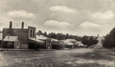 Postcard (Item), Postcard Mollison St Malmsbury C1912 Semco Series, Malmsbury c1912