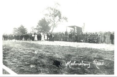 Photograph (Item), Malmsbury Races, Malmsbury
