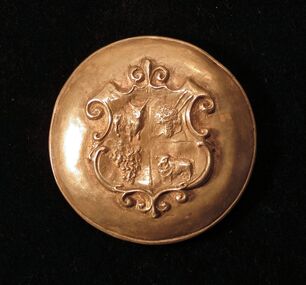 Silver Medallion, Untitled (Mayoral Shield)