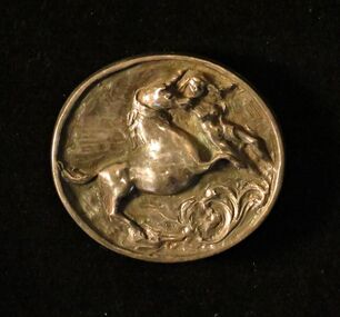Silver Broach, Untitled (Unicorn)