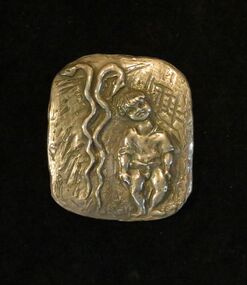Silver Plaque, Untitled