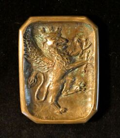 Bronze Plaque, Untitled (Griffin)