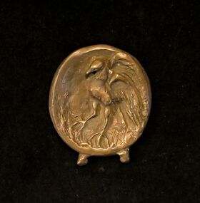 Bronze Medallion, Untitled (Eagle)