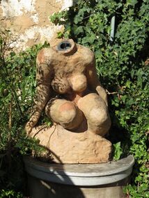 Terracotta Sculpture, Untitled (Female Nude)