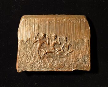 Bronze Plaque, Untitled (Indigenous Dancer)