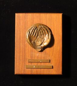Bronze Medallion/Plaque, I am Still Learning