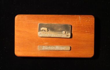 Wood Plaque, Eltham Art Awards