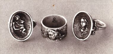 Photograph, Untitled (Trio of Rings)