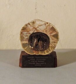 Stone/ Bronze Plaque, Untitled (Mazda-Montsalvat Jazz Festival), 1993