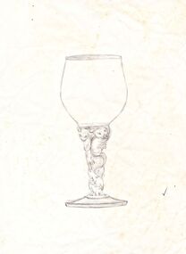 Drawing, Untitled (Goblet)
