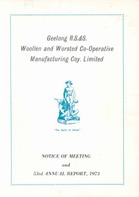 Annual Report, Geelong R.S.&S. Co. Ltd; 53rd Annual Report, 1973