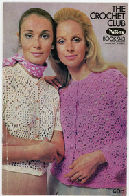 Book, Crochet, Patons Book no. 943: the crochet club