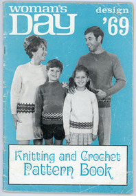 Book - Woman's Day design '69 Knitting and Crochet Pattern Book, Women's Day, 1969