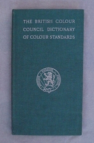 Book, The British Colour Council Dictionary of Colour Standards vol. 1