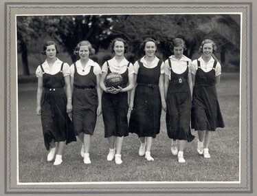 Photograph, Federal Premiership Basketball Team 1935