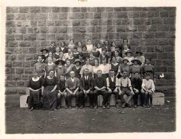 Photograph - Staff Group Portrait, Excelsior Woollen Mill, c.1905