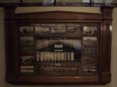 Photographic Display, The Wool Industry of Geelong 1935