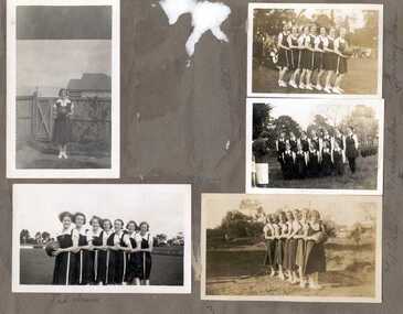Photograph Album page, 1930s