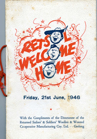 Program, Retsol Welcome Home