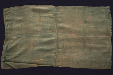 Textile - Green Wheat Bag Wagga, Percy Perkins, 1945