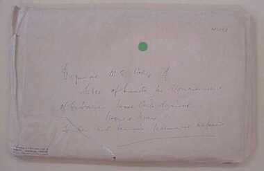 Document, Table of Limits for Appraisement of Australian Wool Clip During World War 2 (manuscript)