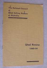 Journal, Wool review 1949-1950