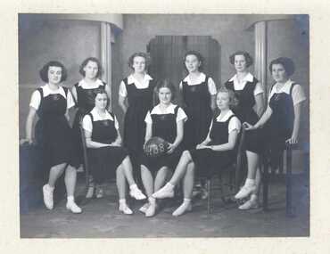 Photograph, Basketball Ball Team Premiers 1938
