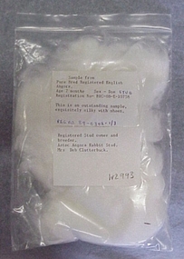 Sample, mohair