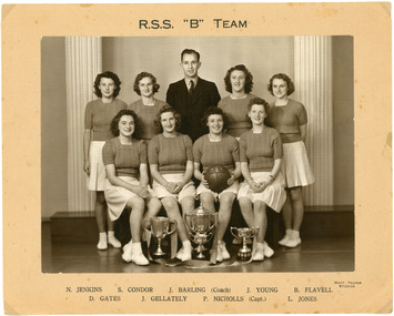 Photograph, R.S.S. "B" Team