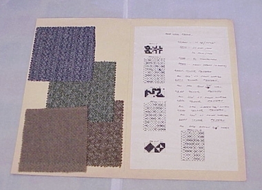 Folder, sample