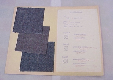 Folder, sample