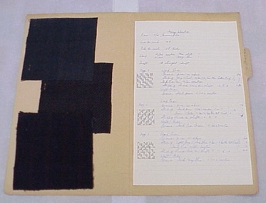 Folder, sample