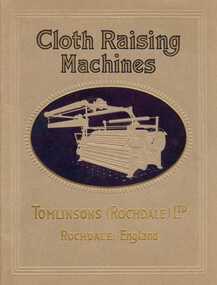 Book, Cloth Raising Machines
