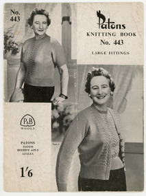 Book, Knitting, Patons Knitting Book no. 443