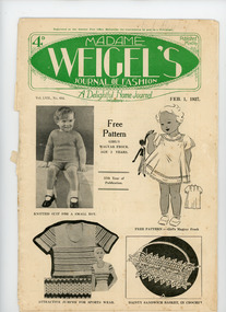 Journal, Madame Weigel's Journal of Fashion, Feb. 1, 1937, 1937