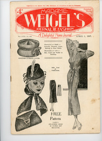 Journal, Madame Weigel's Journal of Fashion, April 1, 1937